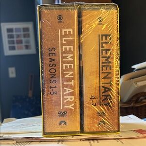 Elementary DVD Box Set - Seasons 1-7 - Gold and Brown